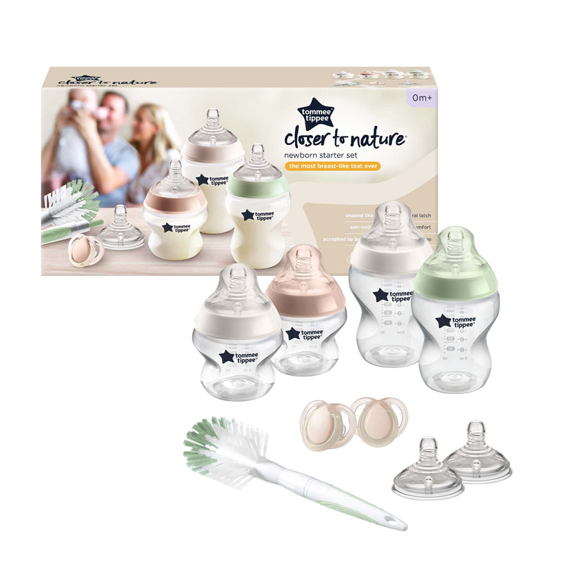 Tommee Tippee Closer to Nature Bottle Starter Kit l Baby City UK Stockist