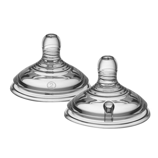 Tommee Tippee Closer to Nature Teat Medium Flow 2Pk l To Buy at Baby City
