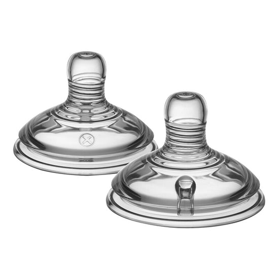 Tommee Tippee Closer to Nature Variflow Teat 2Pk l To Buy at Baby City