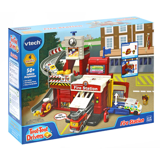 VTech Toot-Toot Drivers® Fire Station l Available at Baby City
