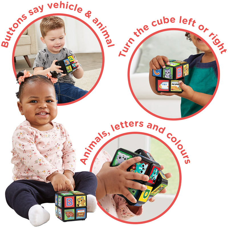 VTech Twist & Teach Animal Cube l To Buy at Baby City