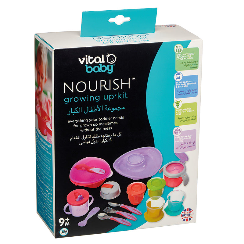 Vital Baby NOURISH Growing Up Kit Fizz l To Buy at Baby City