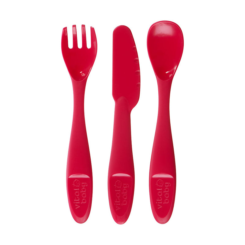 Vital Baby NOURISH Perfectly Simple Cutlery 15Pk l To Buy at Baby City
