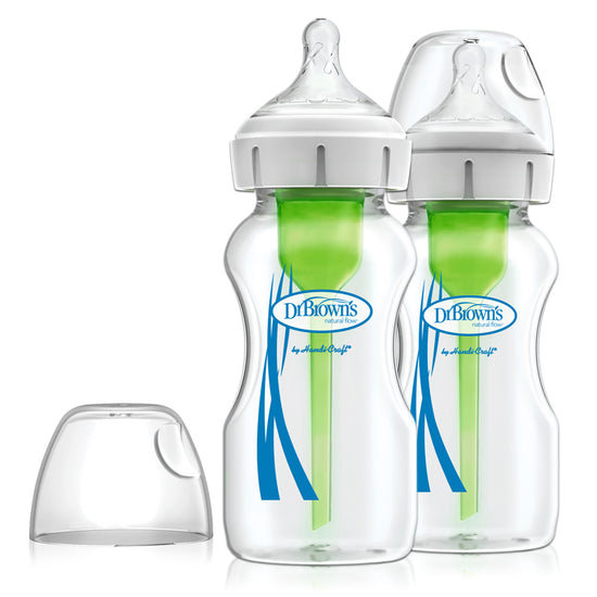 Dr. Brown's Options+ Glass Bottle 270ml 2pk at Baby City