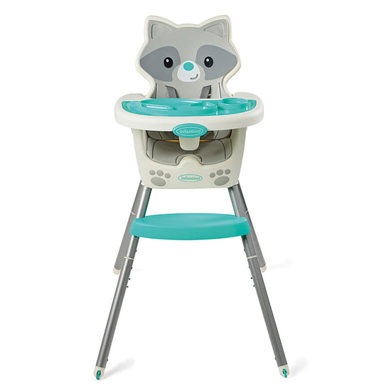 Infantino Grow With Me 4 in 1 Raccoon High Chair at Baby City