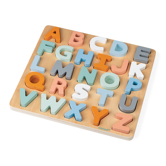 Janod Sweet Cocoon Alphabet Puzzle at Baby City