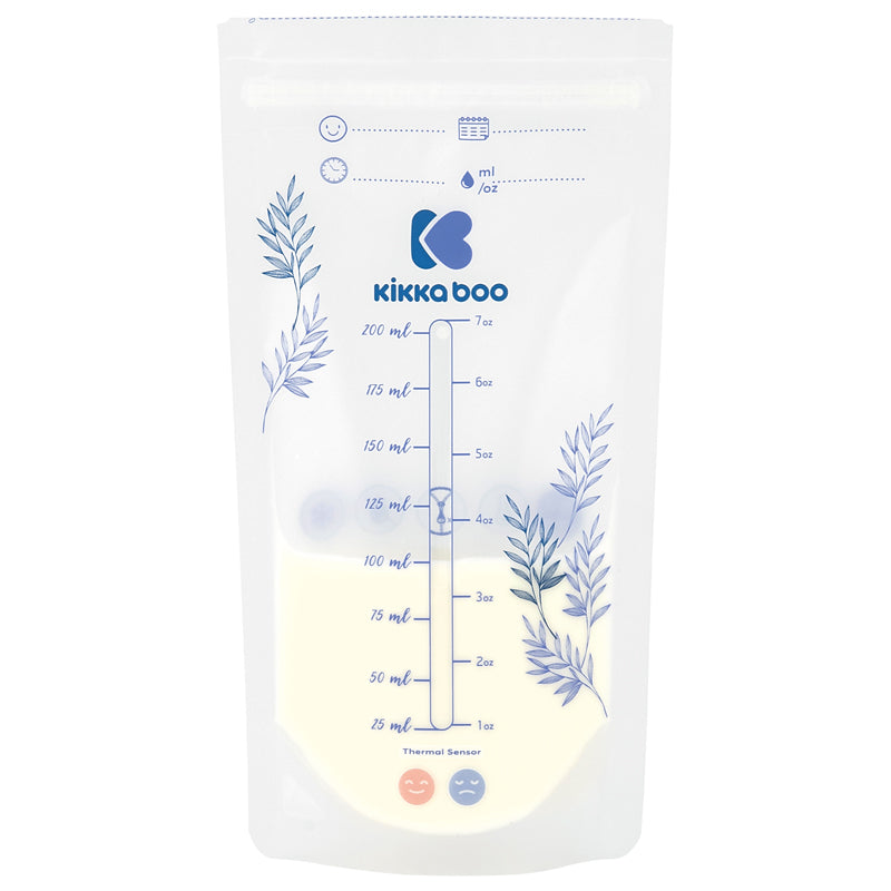 Kikka Boo Milk Storage Bags With Temperature Sensor 50Pk at Baby City