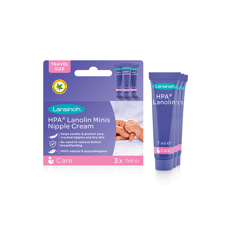 Lansinoh HPA Lanolin Minis Nipple Cream 7ml 3Pk at Baby City