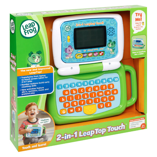 Leap Frog 2-in-1 LeapTop Touch Laptop l Baby City UK Stockist