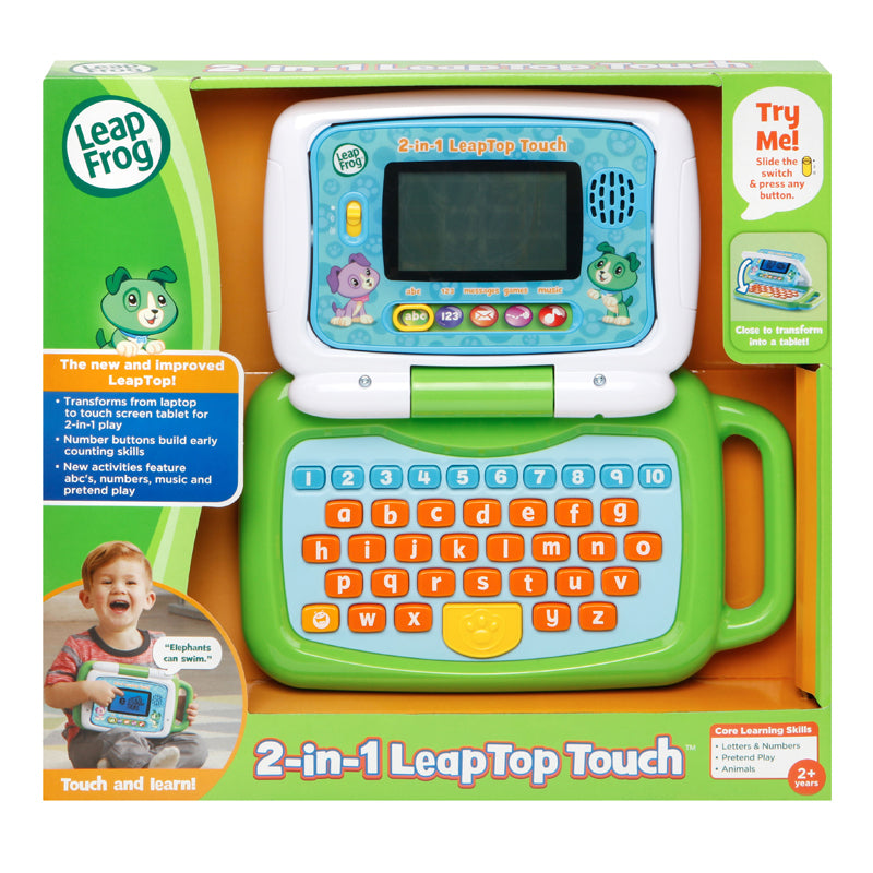 Leap Frog 2-in-1 LeapTop Touch Laptop l Baby City UK Retailer