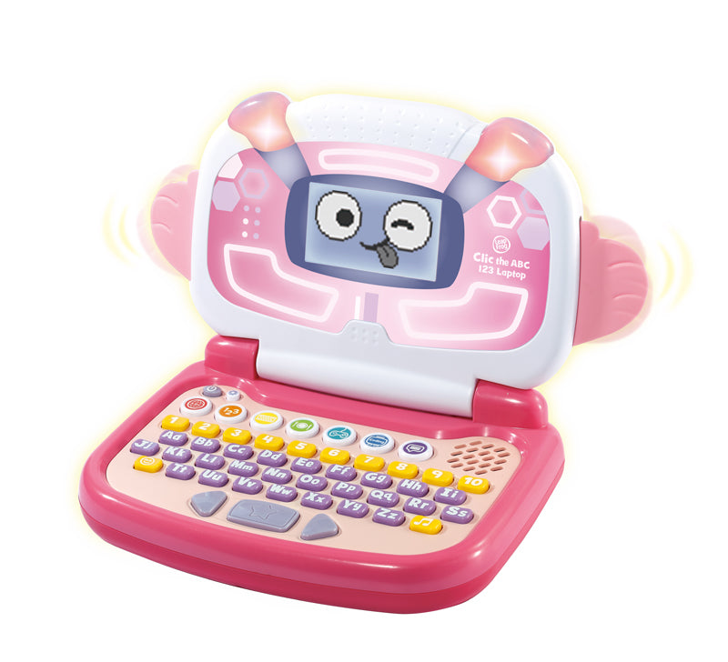 Leap Frog Clic the ABC 123 Laptop pink at Baby City