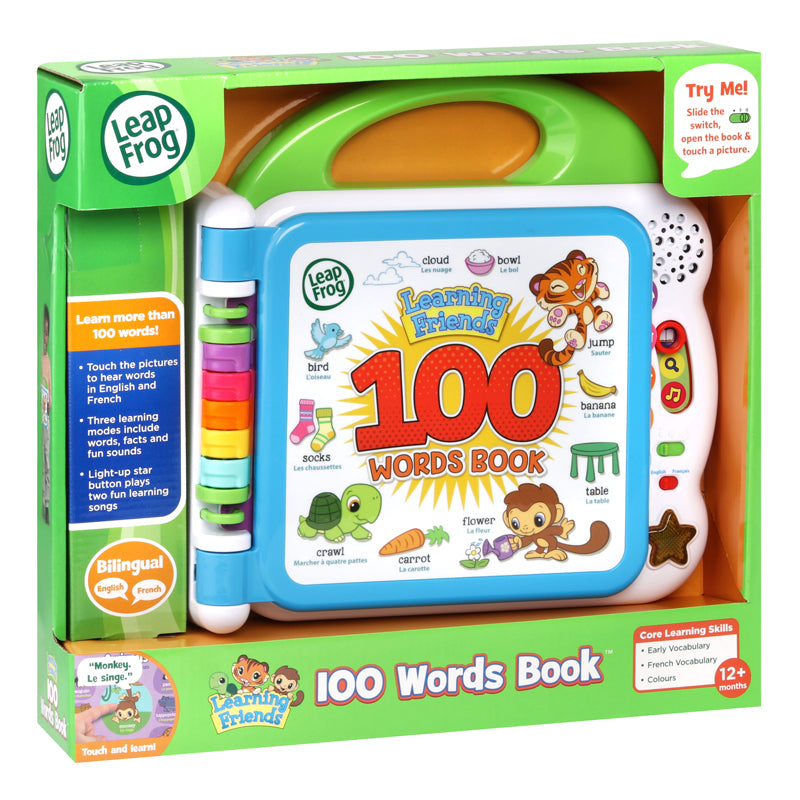 Leap Frog Learning Friends 100 Words Book l Baby City UK Stockist