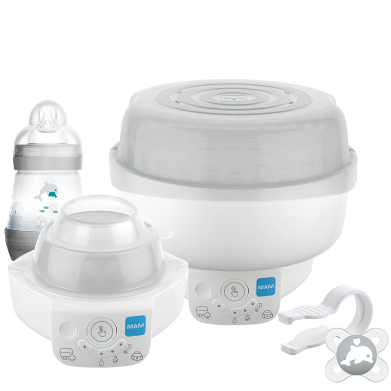 MAM Electric Steriliser & Express Bottle Warmer at Baby City
