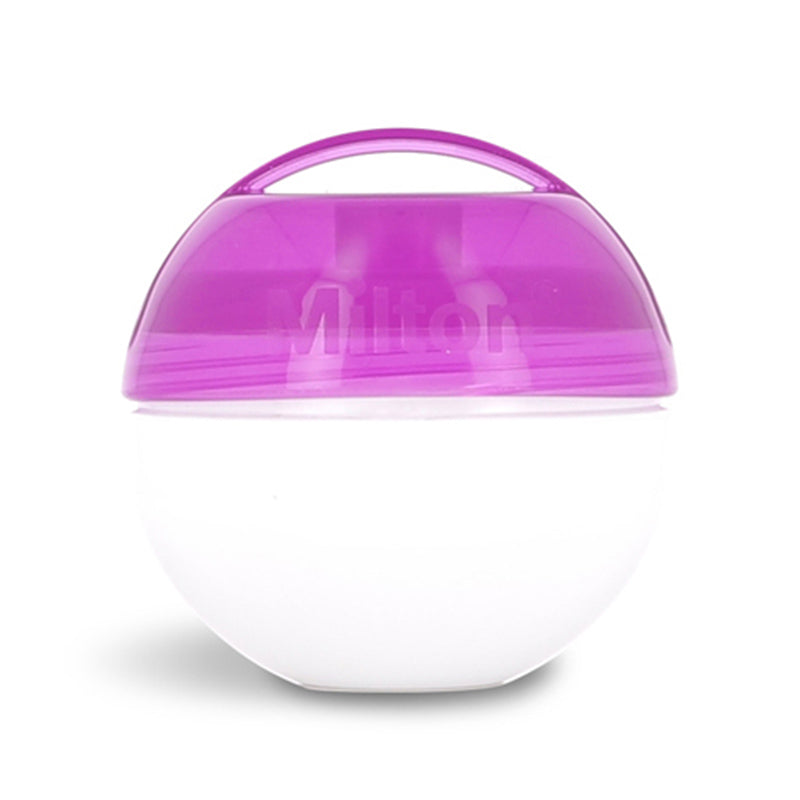 Milton Mini Soother Steriliser Purple at Baby City