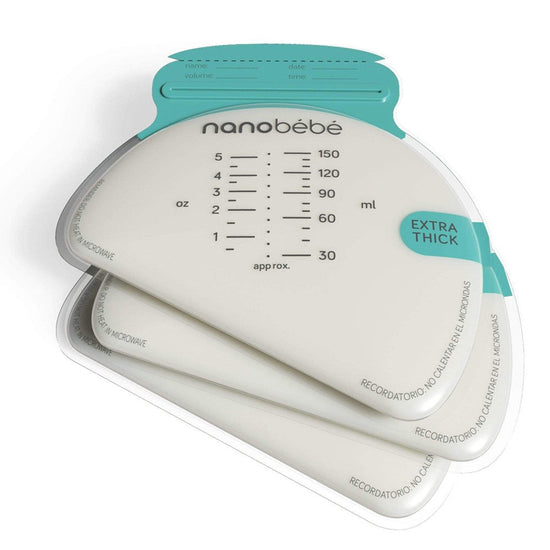 Nanobébé Breastmilk Storage Bags 50Pk at Baby City