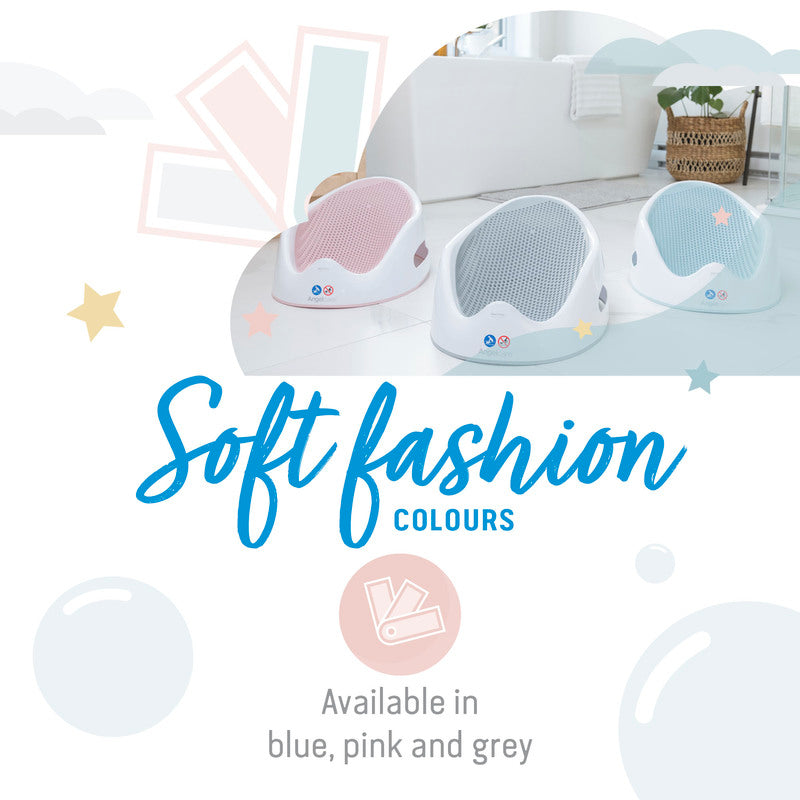 Angelcare Soft-Touch Bath Support Aqua at The Baby City Store