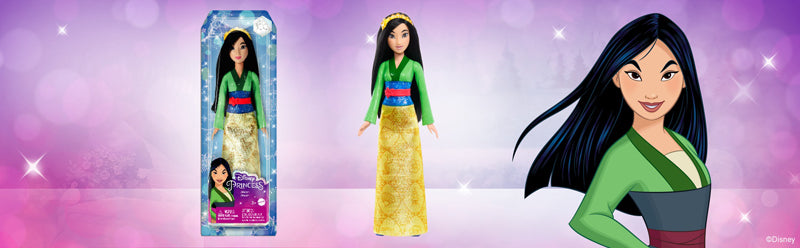 Shop Baby City's Disney Princess Core Dolls Mulan