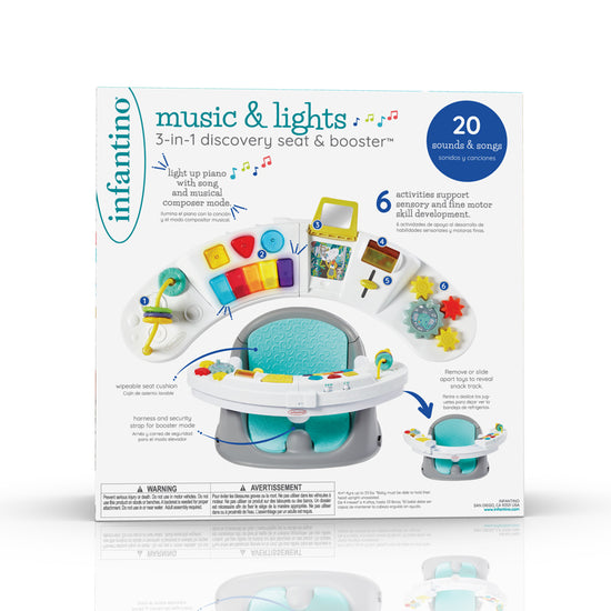 Shop Baby City's Infantino Music & Lights 3-in-1 Discovery Seat & Booster