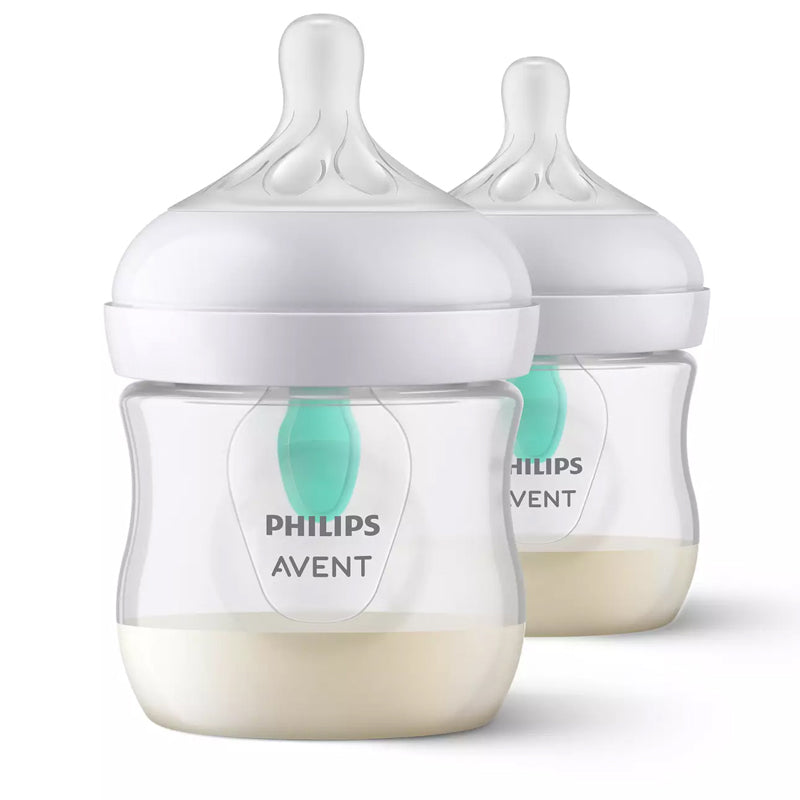 Philips Avent Natural Response 3.0 AirFree Vent Bottle 125ml 2Pk l Baby City UK Retailer