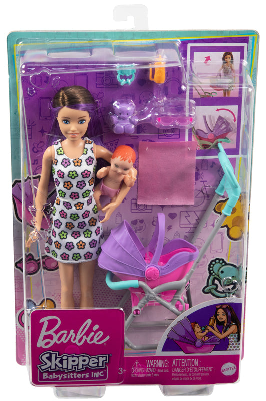 Baby City Retailer of Barbie Skipper Stroller Doll