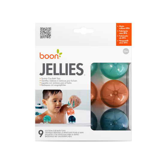 Baby City Retailer of Boon JELLIES Suction Cup Bath Toys 9Pk