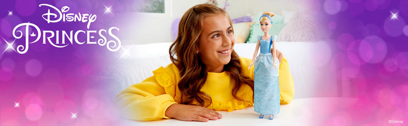 Baby City Stockist of Disney Princess Core Dolls Cinderella