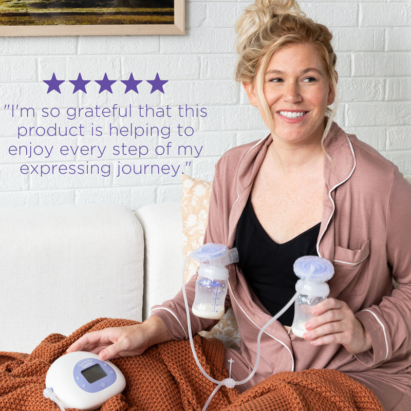 Lansinoh 2 in 1 Double Electric Breast Pump l Available at Baby City
