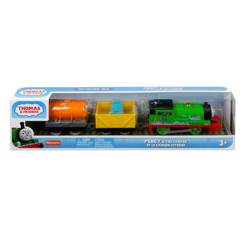 Baby City Stockist of Thomas & Friends Motorised Percy & The Tanker