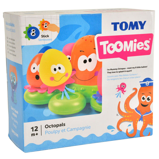 Baby City Stockist of Tomy Bath Playset Octopals