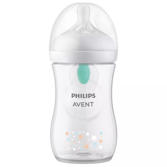 Philips Avent Natural Response 3.0 AirFree Vent Bottle Stars 260ml at Baby City