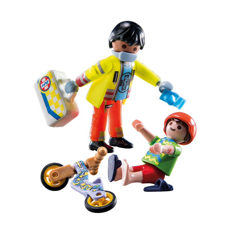 Playmobil Rescue - Paramedic with Patient at Baby City