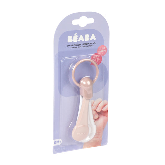 Béaba Baby Nail Clipper Pink l Baby City UK Retailer