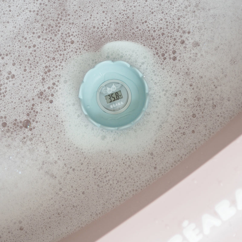 Béaba Lotus Multi-Functional Digital Thermometer Blue l Baby City UK Retailer