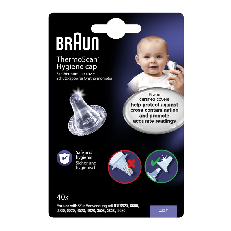 Braun Hygiene Cap 40Pk l Baby City UK Retailer