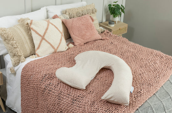 Dreamgenii Pregnancy Pillow Beige Marl l Baby City UK Retailer