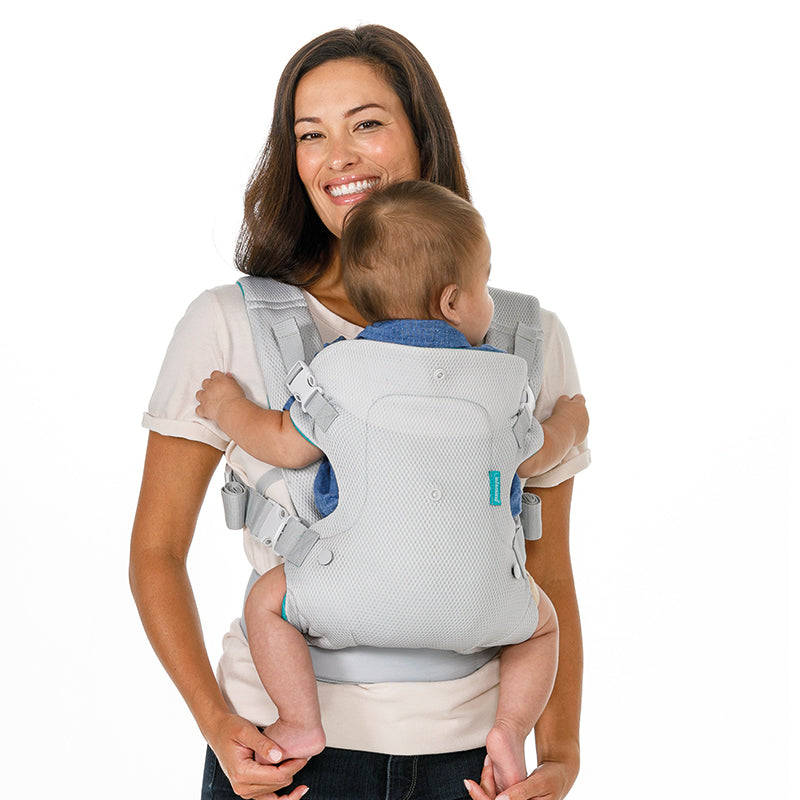 Infantino Flip 4-in-1 Light & Airy Convertible Carrier l Baby City UK Retailer