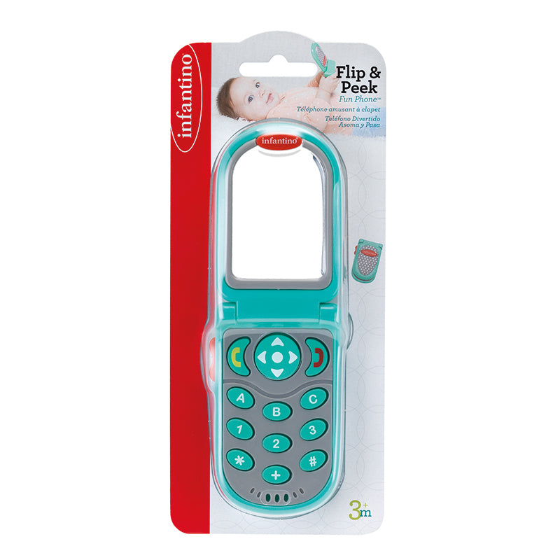 Infantino Flip & Peek Fun Phone l Baby City UK Retailer