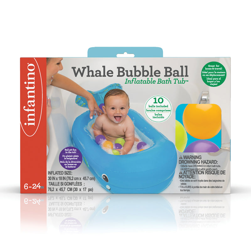 Infantino Whale Bubble Bath l Baby City UK Retailer