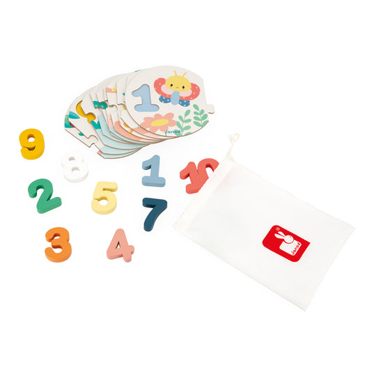 Janod Pure My First Numbers Puzzle l For Sale at Baby City