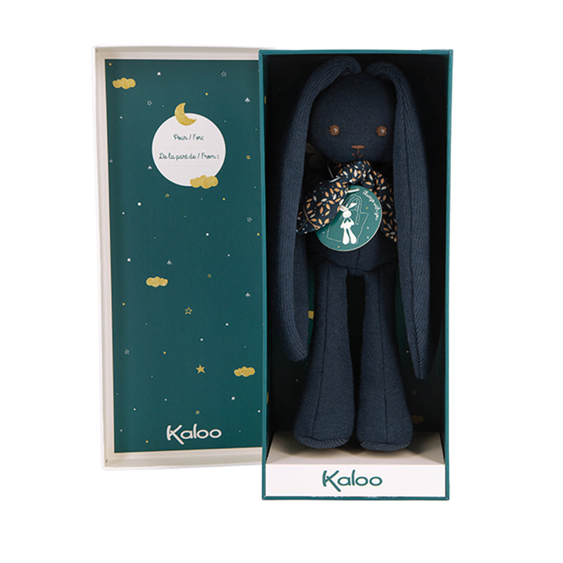 Kaloo Doll Rabbit Midnight Blue 25cm l Baby City UK Retailer