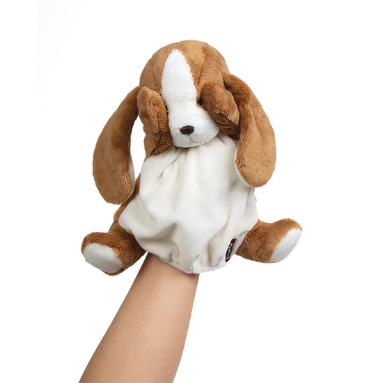 Kaloo Les Amis Doudou Puppet Tiramisu Dog 25cm l Baby City UK Retailer