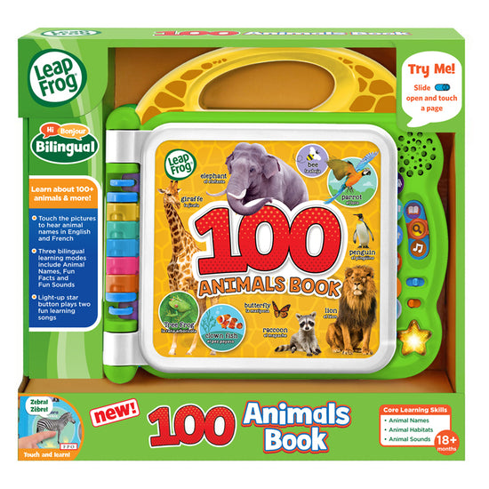 Leap Frog 100 Animals Book l Baby City UK Retailer