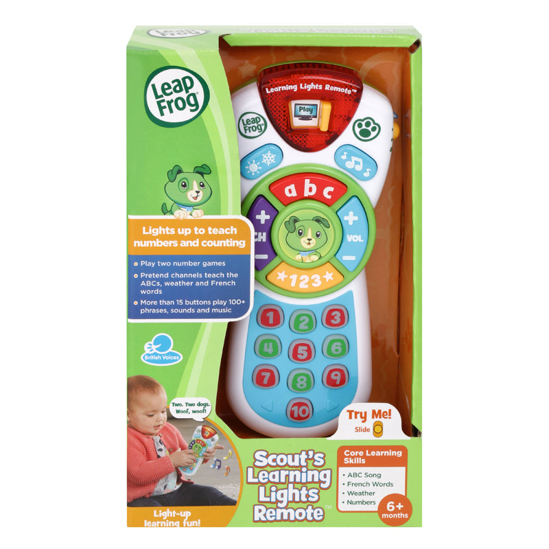 Leap Frog Learning Lights Remote l Available at Baby City
