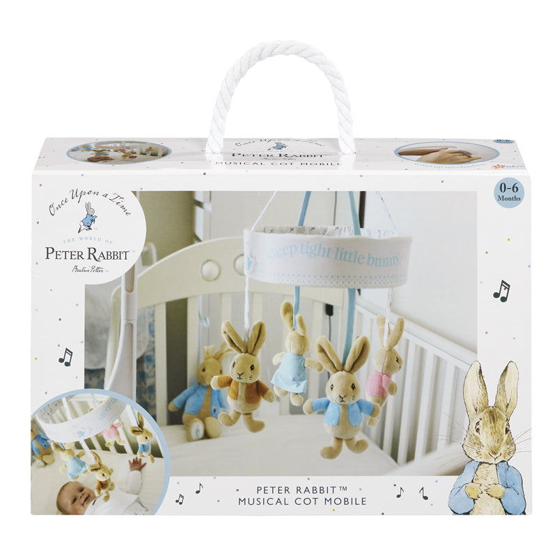 Peter Rabbit Musical Cot Mobile l Baby City UK Retailer