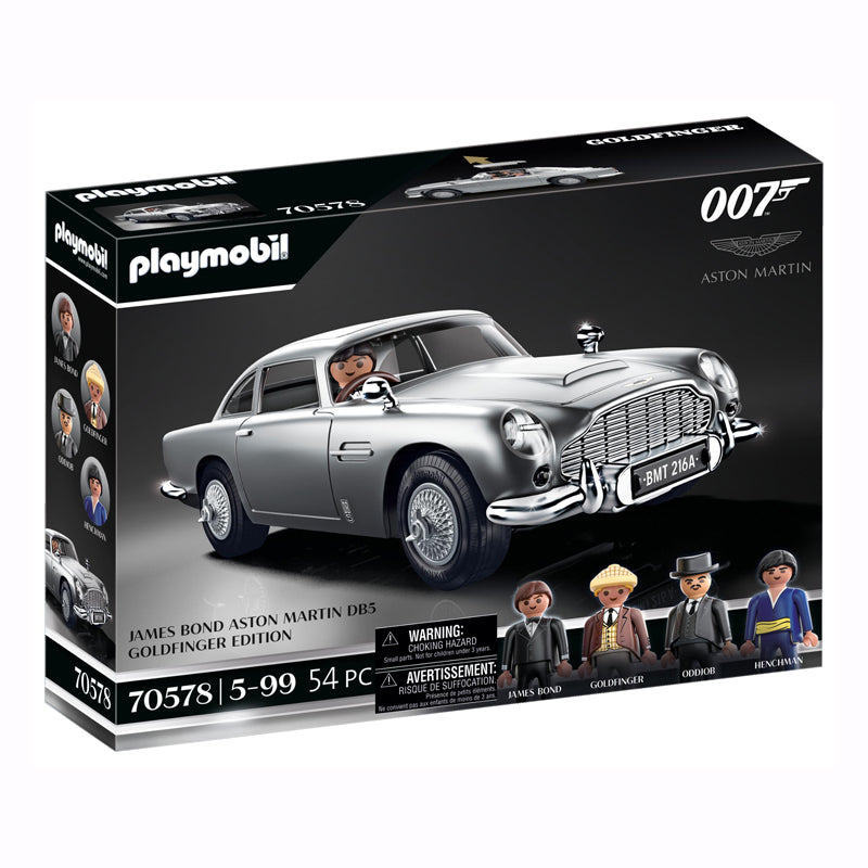 Baby City Retailer of Playmobil James Bond Aston Martin DB5 – Goldfinger Edition