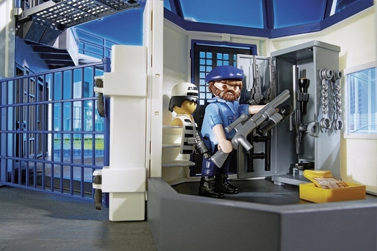Playmobil Police Headquarters with Prison l Baby City UK Retailer
