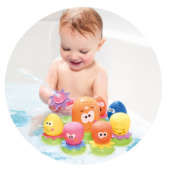 Tomy Bath Playset Octopals l Baby City UK Retailer