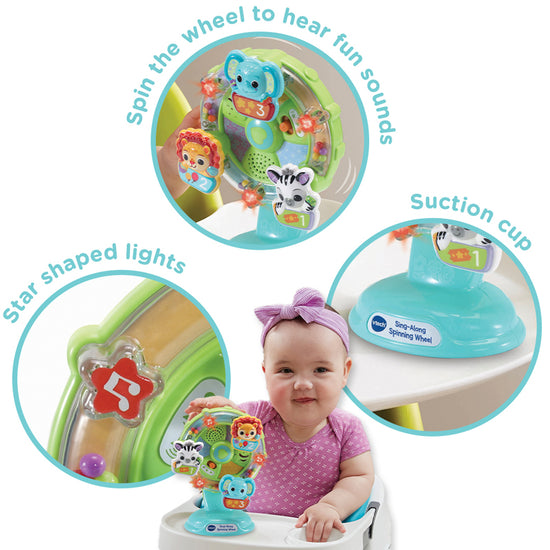 VTech Little Friendlies Sing-Along Spinning Wheel l To Buy at Baby City