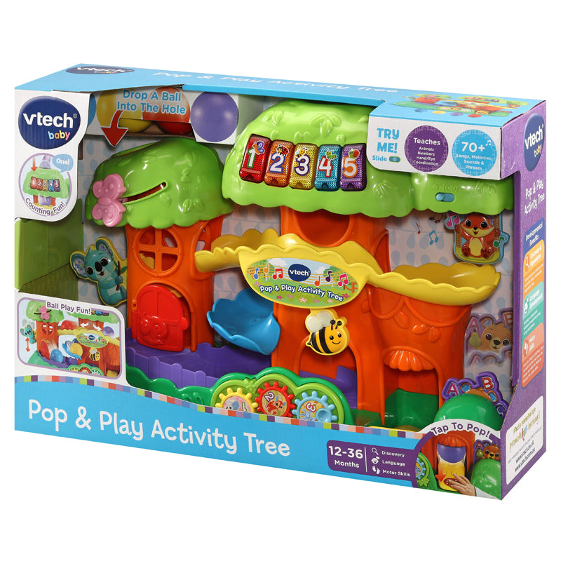 VTech Pop & Play Activity Tree l Baby City UK Retailer