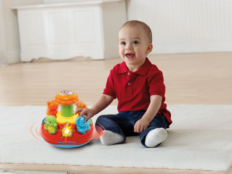 VTech Push & Play Spinning Top l Baby City UK Retailer